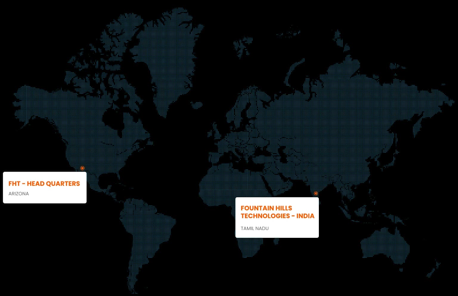 Dotted World Map